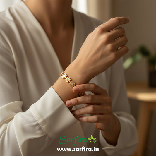 Daisy Flower Continuous Kada