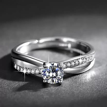 Solitaire Diamond Engagement Ring for Women
