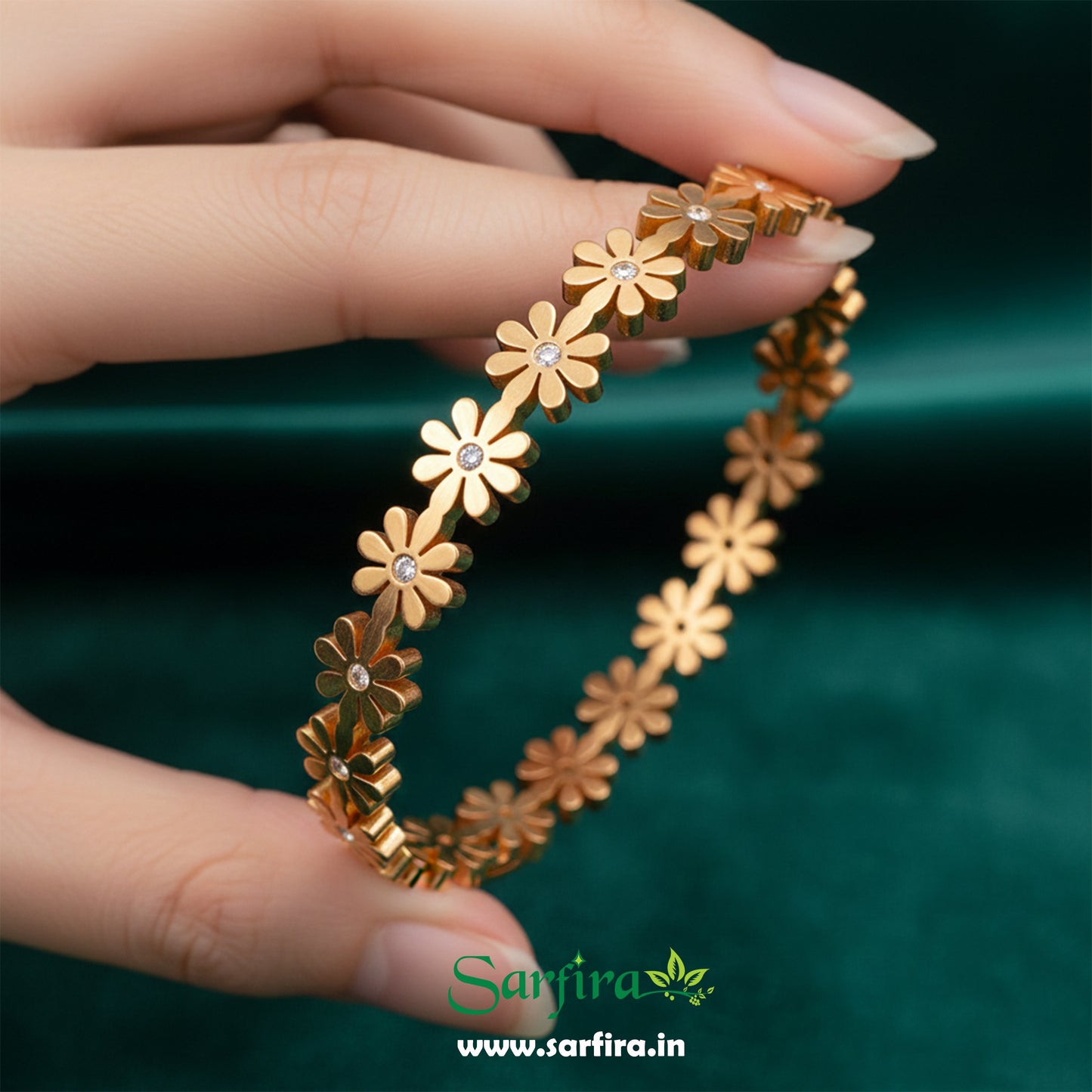 Daisy Flower Continuous Kada