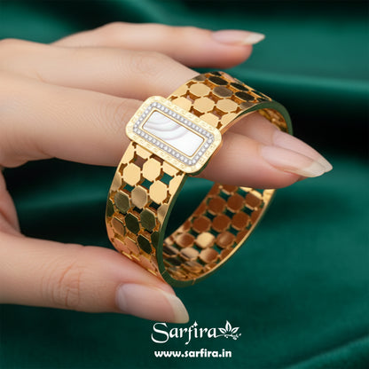 Geometric Pattern Kada Bracelet