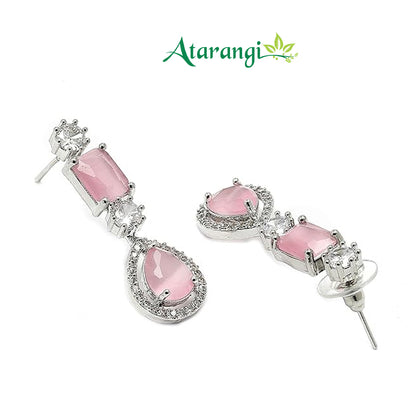 Royal Kundan Pink Bridal Necklace Set