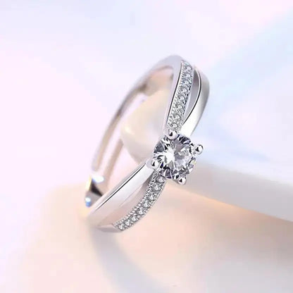 Solitaire Diamond Engagement Ring for Women