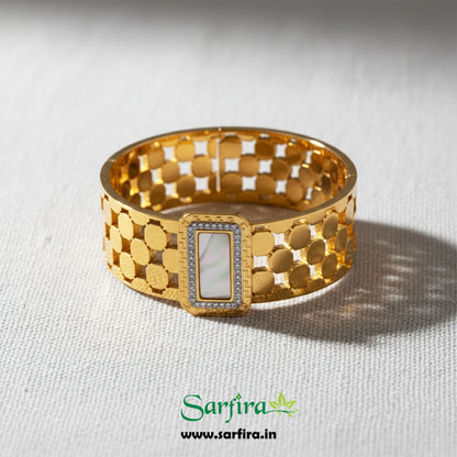 Geometric Pattern Kada Bracelet