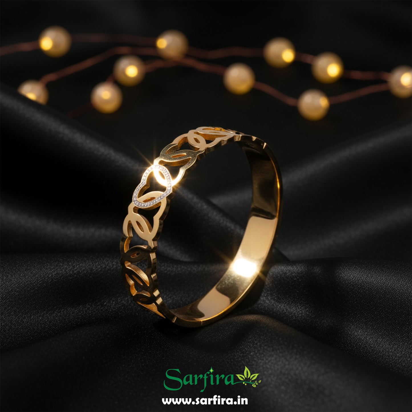 Open Heart Design Kada Bracelet