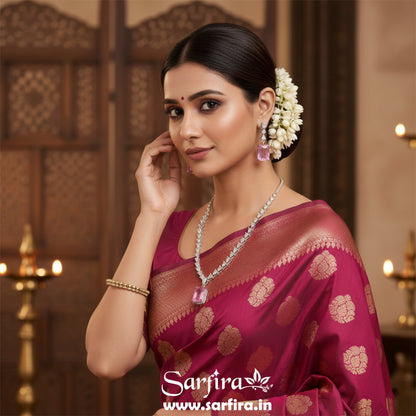 Light Pink AD Graduating Drop Necklace