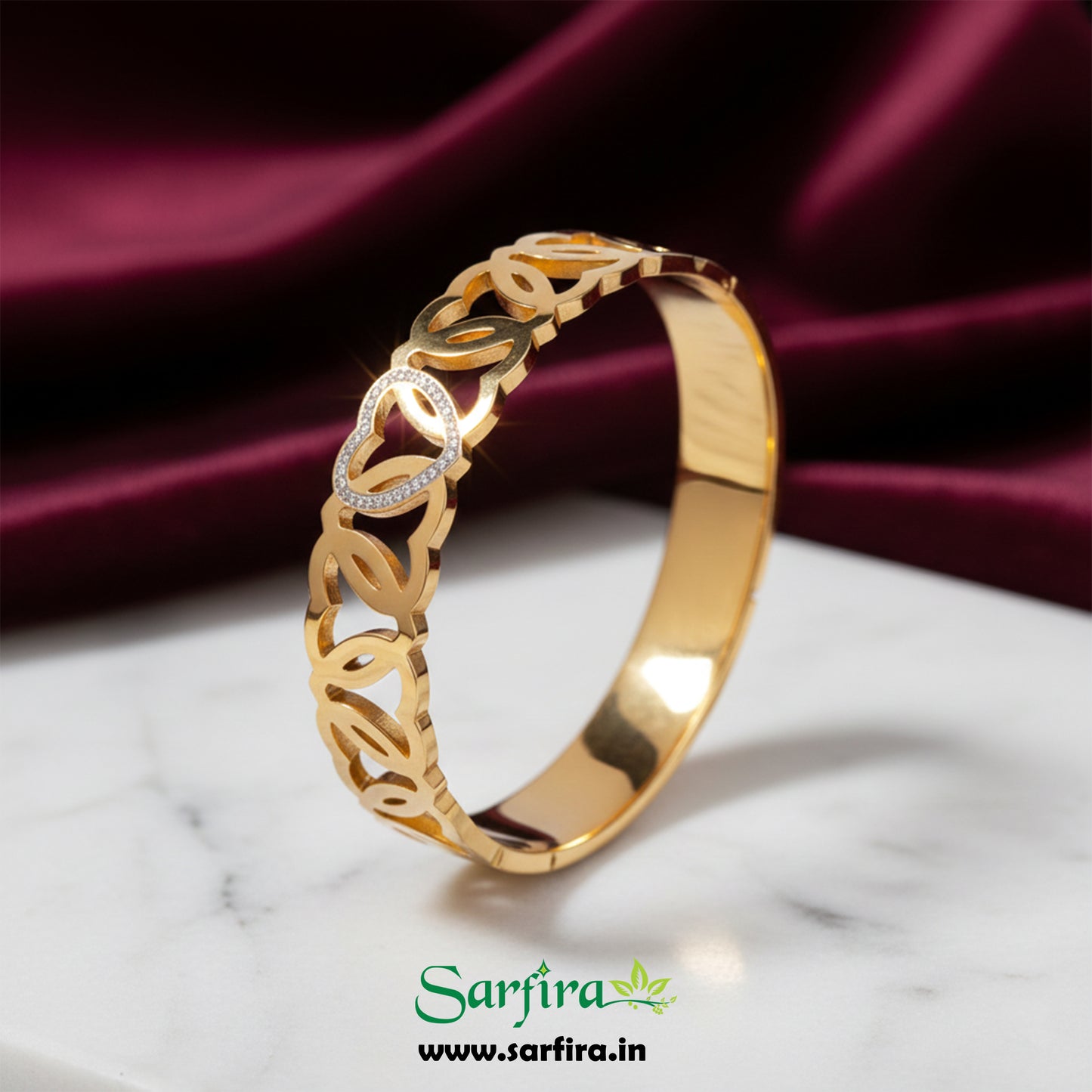 Open Heart Design Kada Bracelet