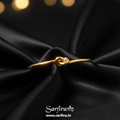 Simple Knot Open Cuff Kada