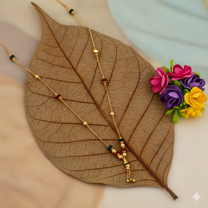 Multi-colored Beaded Mangalsutra