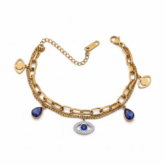 Evil Eye Charm Bracelet
