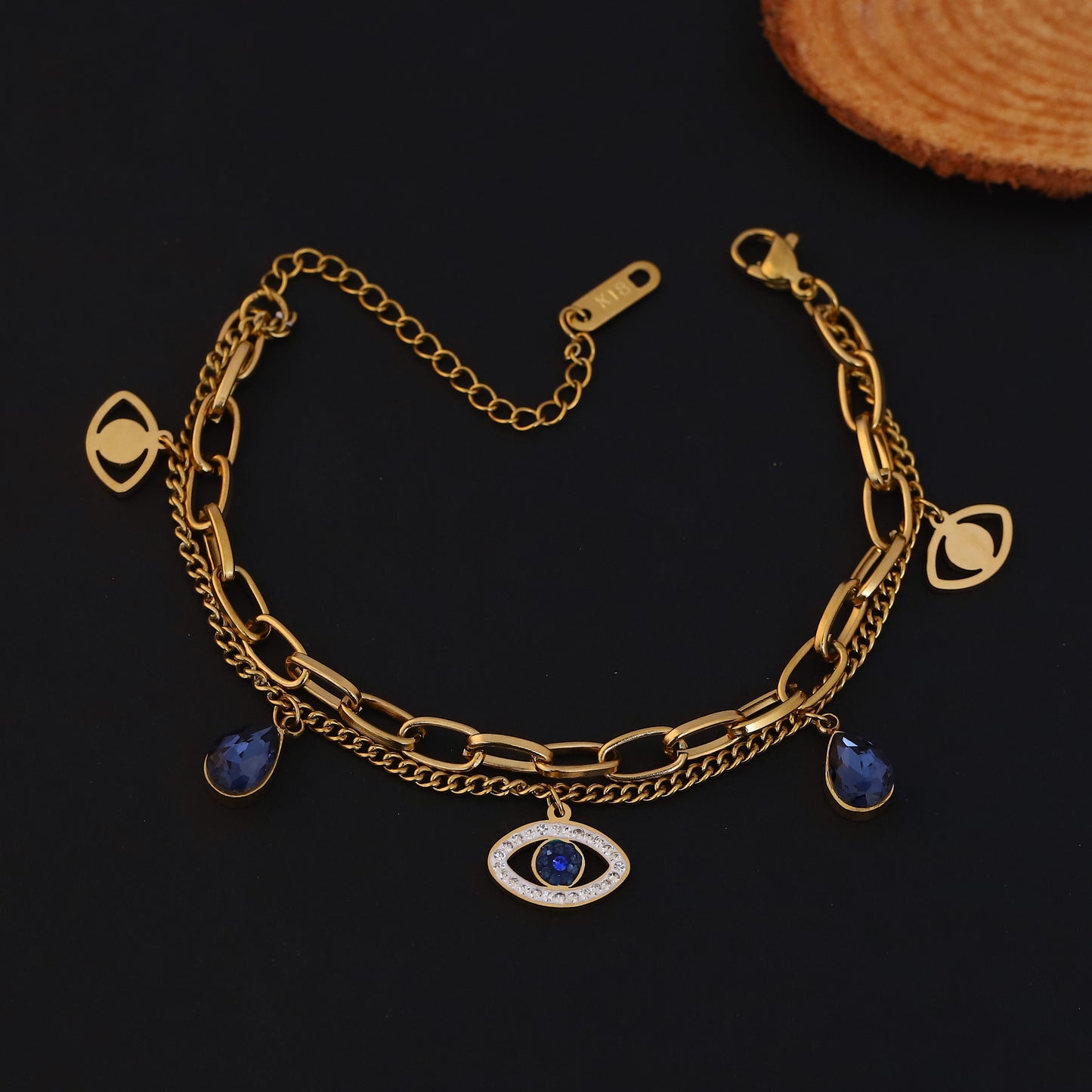 Evil Eye Charm Bracelet