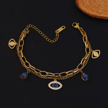 Evil Eye Charm Bracelet